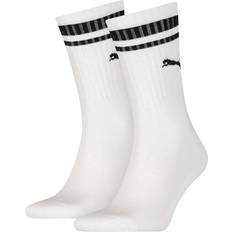 39 Chaussettes Puma Crew Heritage Stripe 2p U White Unisex