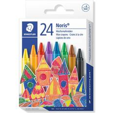 Mehrfarbig Kreiden Staedtler Noris 220 Wax Crayon 24pcs