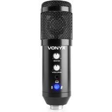 Vonyx CM320W USB studio microfoon met tafelstandaard Wit