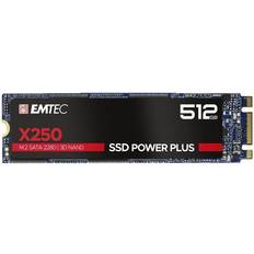 Ssd 512gb m.2 Emtec X250 Power Plus M.2 SATA SSD 512GB