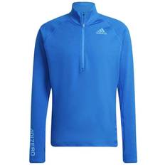 Adidas Adizero 1/2 Zip Long Sleeve Top Men - Blue Rush