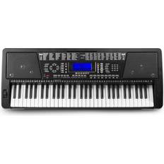 Toetsenborden Max KB12P midi keyboard met 61 aanslaggevoelige toetsen