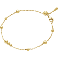 Georg Jensen 18K Yellow Gold Moonlight Grapes Polished Ball Link Bracelet