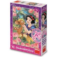 Pussel Dino Snow White Diamond Puzzle XXL 200 Pieces