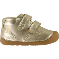 Silbrig Lauflernschuhe Bundgaard Petit Velcro Blonde - Beige