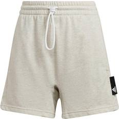 adidas Women's Sportswear Studio Lounge Shorts - Botanic Beige Mel