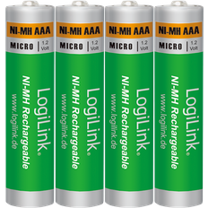 LogiLink AAA Ni-MH Micro Rechargeable Compatible 4-pack