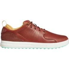 Adidas 48 ⅔ - Herr Golfskor adidas Flopshot Spikeless Golf M - Tan Brown/Golden Beige/Pulse Mint