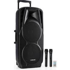 XLR Bluetooth-luidsprekers Vonyx SPX-PA9210 Mobiele Speaker 2x 10" 1000W