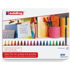 Plumas Edding Classic Colour Pen Fine 20pcs Multicolour 1200