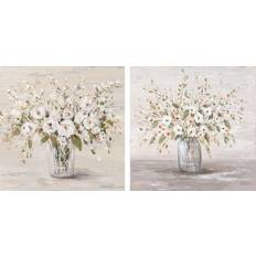 Blomster & Natur Billeder Dkd Home Decor Vase Billede 90x90cm 2stk