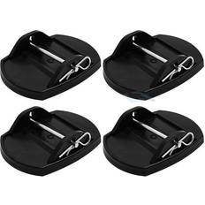 Proplus Caravan Support Pads with Metal Pins Set of 4