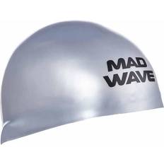 Argento Cuffie da nuoto Mad Wave Fina Approved