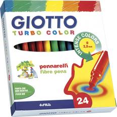 Giotto Taide ja Käsityöt Giotto Kuitukärkikynät Turbo Color 24 kpl