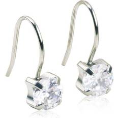 Blomdahl pendant Blomdahl Pendant Tiffany Earrings - Silver/Transparent