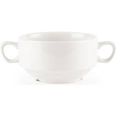 With Handles Soup Bowls Churchill Whiteware Soup Bowl 24pcs 0.39L