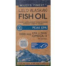 Vitamins & Supplements Wiley's Finest Peak EPA Fish Oil 1000mg 30 Capsules 30 pcs