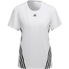 Adidas Trainicons 3-Stripes T-shirt Women - White/Black