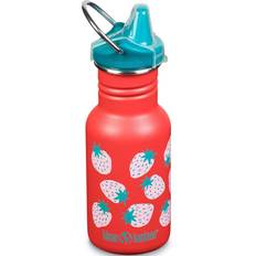 klean-kanteen Kid's Classic Sippy Bottle Coral Strawberries 12oz