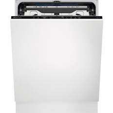 Fuldt integreret - Lysdisplay på gulv Opvaskemaskiner Electrolux EEM69410W Sort, Hvid