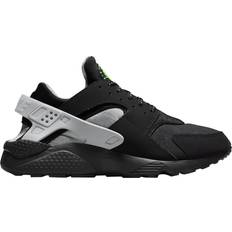 Nike Air Huarache M - Black/Metallic Silver/Reflect Silver/Green Strike