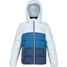 Regatta Kid's Lofthouse V Insulated Hooded Jacket - Ice Blue/Blue Sapphire/Dark Denim (RKN113_J9J)