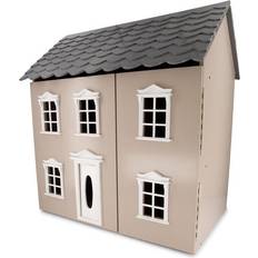 Puuta Nuket ja Nukkekodit Stoy Modern Classic Doll House Greige