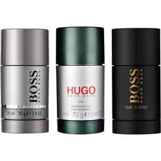 Gaveeske & Sett HUGO BOSS Deostick Bottled + Hugo Man + The Scent 3-pack