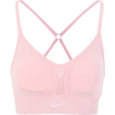 Nike Polyamid BH:ar Nike Dri-Fit Indy Bra - Pink Glaze/White