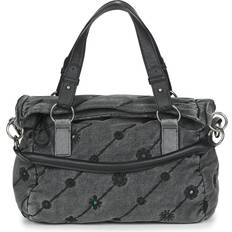 Algodón Bolsos bandolera Desigual Ojo De Tigre Denim Loverty 2.0 Handbag - Grey