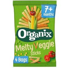 Gluten Free Snacks Organix Melty Veggie Sticks 15g 4pack