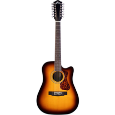 Ebony Acoustic Guitars Guild D-2612CE