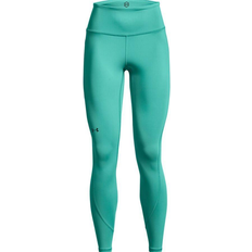 Femme - Turquoise Collants Under Armour Rush No-Slip Waistband Full-Length Leggings Women - Neptune/Iridescent