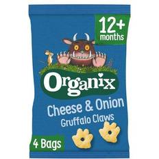 Organix Cheese & Onion Gruffalo Claws 15g 4pack