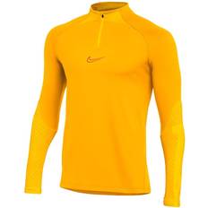 Football - Yellow Jumpers Nike Dri-FIT Strike Football Drill Top Men - Light Curry/Laser Orange/Light Curry/Siren Red