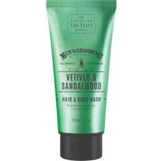 Scottish Fine Soaps Vetiver & Sandalwood Hair & Body Wash 200ml