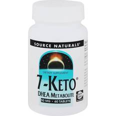 7 keto dhea Source Naturals 7-Keto DHEA Metabolite 50 mg 60 Tablets