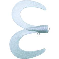 Fiskeutrustning Svartzonker BigTail Twin (2-pack) C4 Pearl White