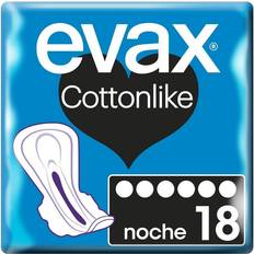 Higiene Íntima & Protecciones Menstruales Evax Compresas Noche Alas 9 U