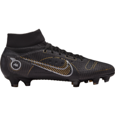Nike Mercurial Superfly 8 Pro FG - Black/Metallic Silver/Cave Stone/Metallic Gold