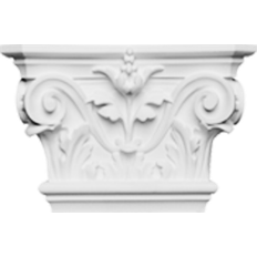 Moulure et Menuiserie Orac Decor K251 Chapiteau Pour Pilastre Polyuréthane 35.5 x 9 cm
