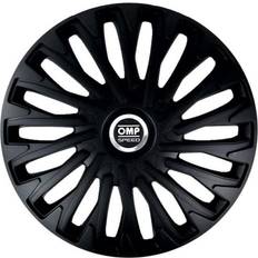 16 pulgadas Llantas de coche OMP Stinger Speed Negro 16" 4 Uds