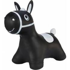 Animale Giocattoli saltellanti Tootiny Hoppimals Space Hopper Cavallo Gonfiabile per Bambini di età Pari o Superiore a 12 Mesi Imballo con Confezione Regalo, Pompa Inclusa Cavalcabile Bambino, Palla rimbalzante per Bambini Nero