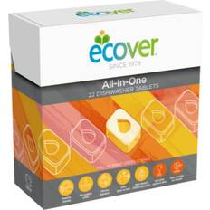 Cleaning Equipment & Cleaning Agents Ecover All In One Dishwasher 22 Tablets