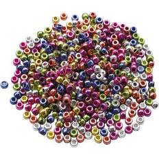 Kongopärlor PlayBox Plastic Congo Beads Metallic 1000pcs