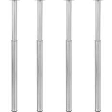 Silver Table Legs vidaXL - Table Leg 110cm