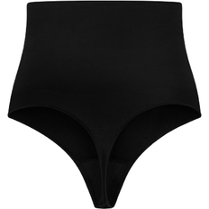 Byebra Seamless High Waist Thong – Black