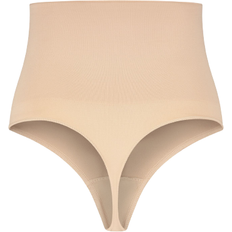 Byebra Seamless High Waist Thong – Beige