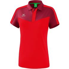 Erima Squad Polo Shirt Women - Bordeaux/Red