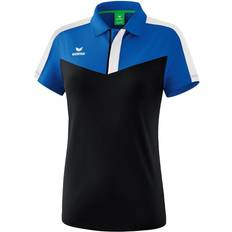 Erima Squad Polo Shirt Women - New Royal/Black/White